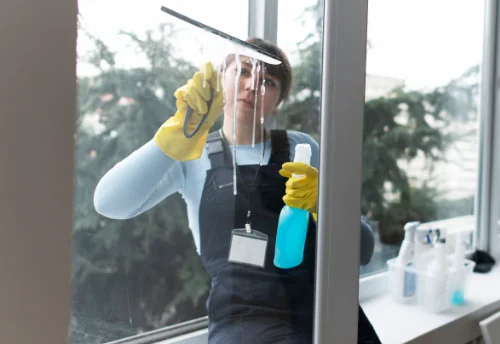 Nettoyage de vitres intérieures et extérieures à Beaupouyet